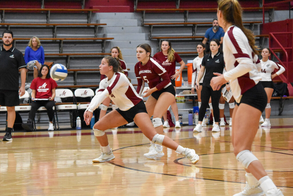 Photo of Esmae Oehler in volleyball game