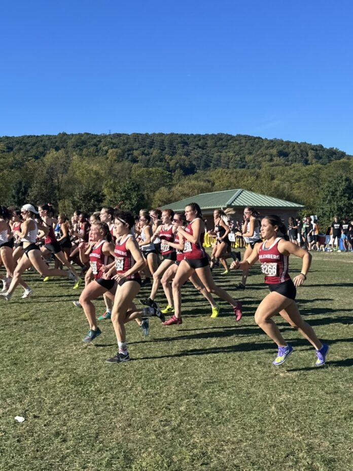 Photo from the cross country meet this weekend. Photo credit to Ella Borello '26.