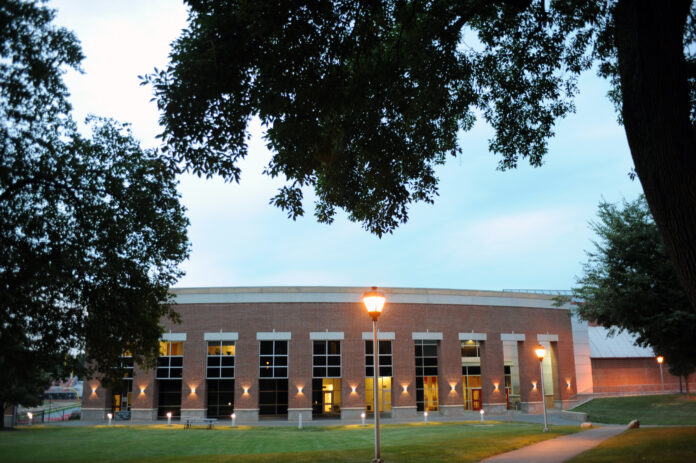 The outside of the Life Sports Center. Photo credit to Muhlenberg's Zenfolio.